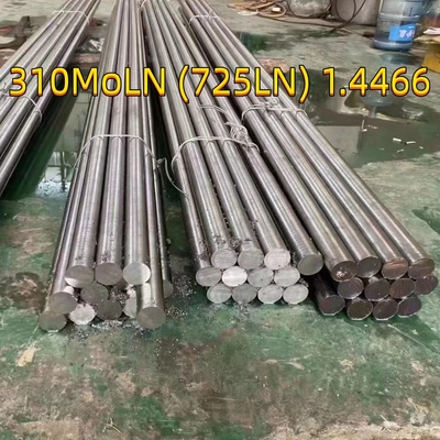 ASTM A262 Barre ronde en acier inoxydable 725LN UREA Grade 25-22-2 CR NI MO UNS S31050
