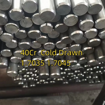 Spécification de l'acier 40Cr Φ20x2500mm Acier allié tiré à froid 1.7035/1.7045 Pour CNC PRECISION AUTOMATIC