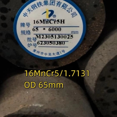 DIN 1.7131 AISI 5115 Matériau équivalent Barre ronde en acier allié 16MnCr5 utilisée pour les roulements