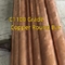 Barre ronde de cuivre de qualité C1100 Longueur de 120 mm 1850 mm Pureté du cuivre 99,99%